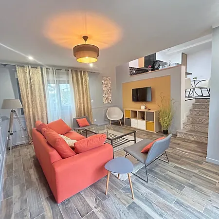 Nyaraló Marvel House - Disneyland 5min, Private Parking, Terrace *