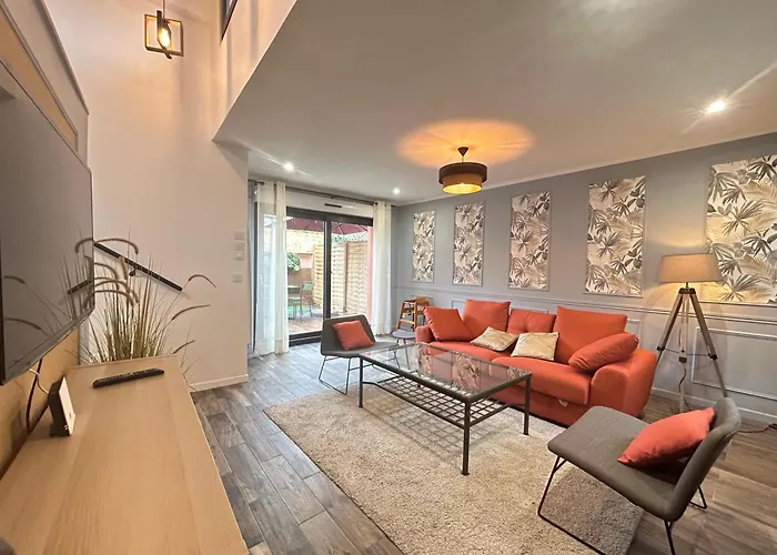 Marvel House - Disneyland 5min, Private Parking, Terrace *