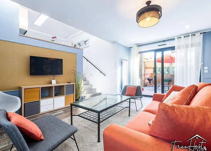 Marvel House - Disneyland 5min, Private Parking, Terrace